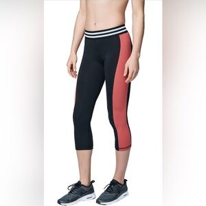 Aeropostale Striped Compression Leggings #1111